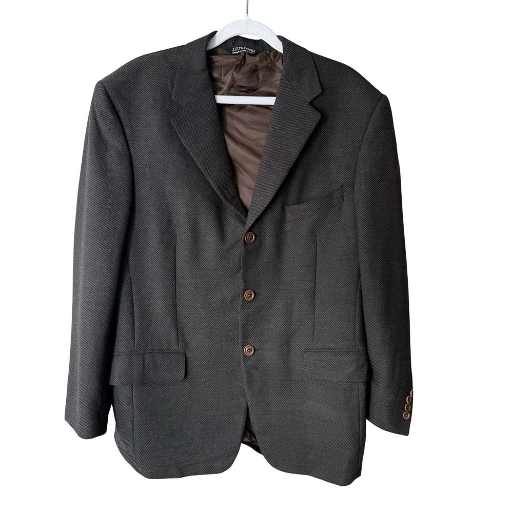 Harry Rosen Samuelsohn J.P. Tilford Wool Blazer Size 40R Made in Canada Classic